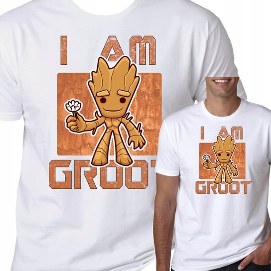 T-Shirt Koszulka Marvel Groot Strażnicy Xl 0656 Inna marka