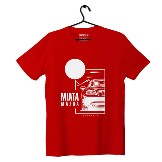 T-shirt koszulka Mazda Miata czerwona-L ProducentTymczasowy