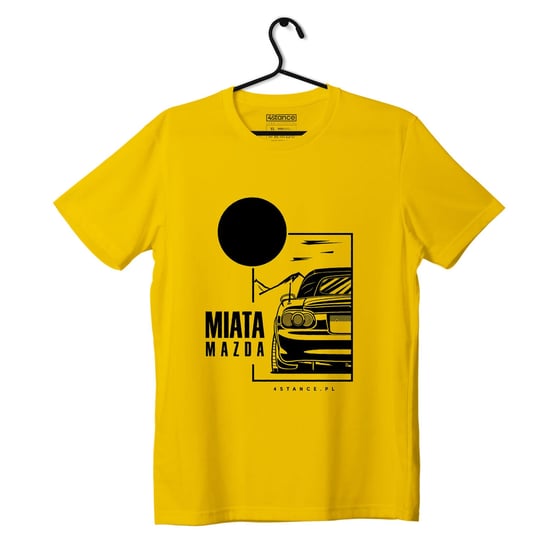 T-shirt koszulka Mazda Miata z dachem żółta-L ProducentTymczasowy