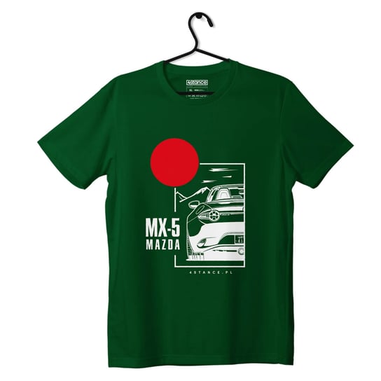 T-shirt koszulka Mazda MX-5 zielona-3XL ProducentTymczasowy