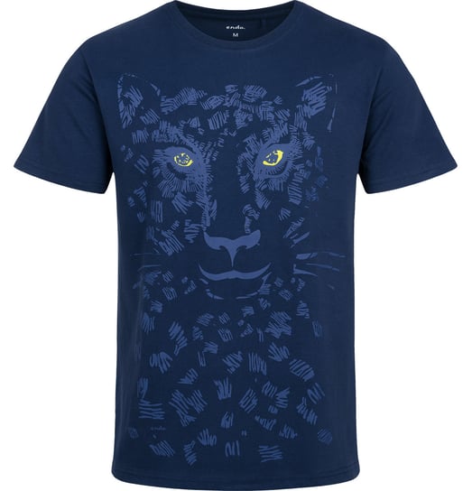 T-shirt Koszulka męska  bawełniana Granatowy M Puma z nadrukiem Endo Endo