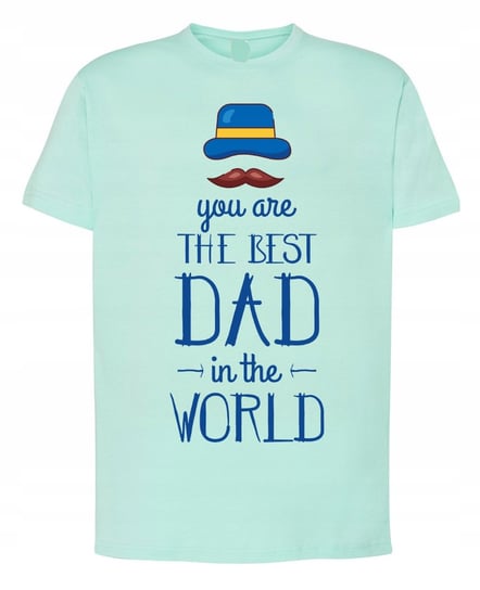 T-Shirt Koszulka męska World Best Dad r.S Inna marka