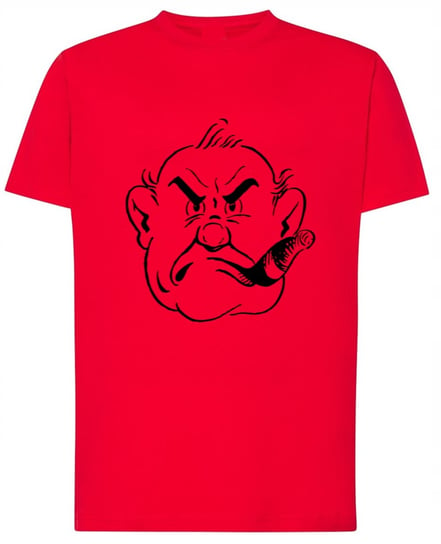 T-Shirt koszulka nadruk Angry guy Rozm.XXL Inna marka