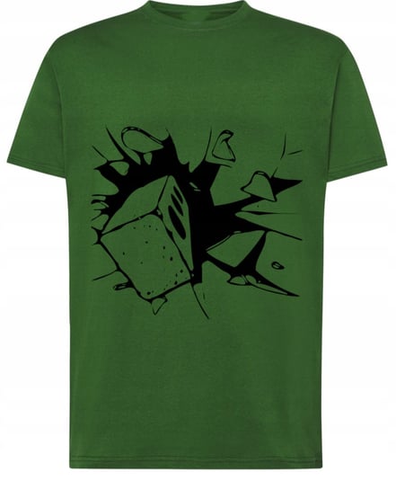 T-Shirt koszulka nadruk cegła szkło r.XXL Inna marka