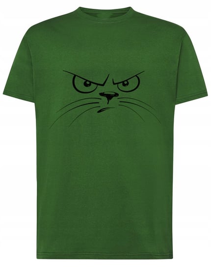 T-Shirt koszulka nadruk kreskówkowy kot r.3XL Inna marka