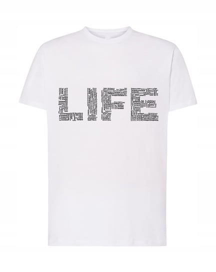 T-Shirt koszulka nadruk LIFE Rozm.5XL Inna marka