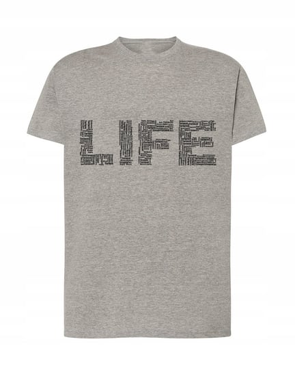 T-Shirt koszulka nadruk LIFE Rozm.M Inna marka