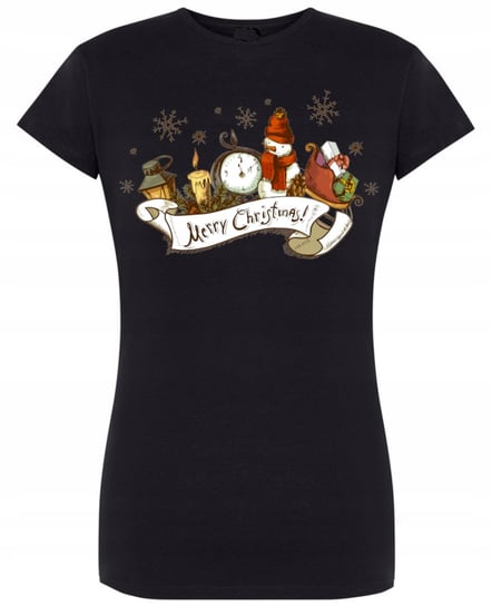 T-Shirt Koszulka nadruk Merry Christmas R.M Inna marka