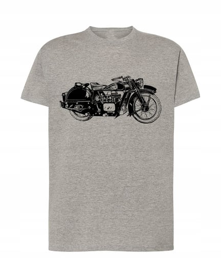 T-Shirt koszulka nadruk motor vintage r.XS Inna marka