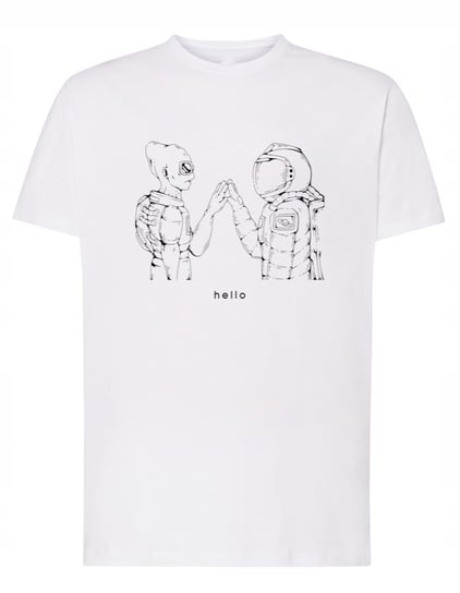 T-Shirt koszulka nadruk Obcy Alien Spotkanie r.XXL Inna marka