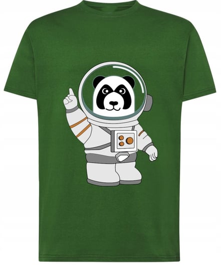 T-Shirt koszulka nadruk Panda astronauta r. 5XL Inna marka