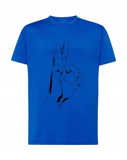 T-Shirt koszulka nadruk ręka OK Rozm.XL Inna marka