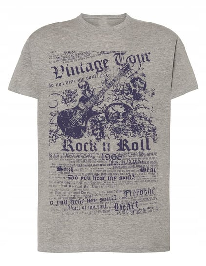 T-Shirt koszulka nadruk Rock'n Roll r.XXL Inna marka