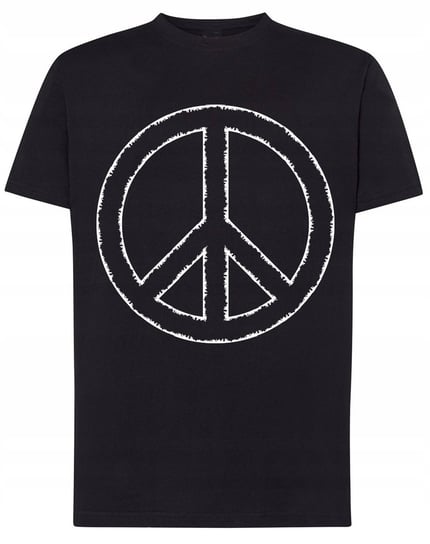 T-Shirt koszulka nadruk znak Peace Pokój r.XXL Inna marka