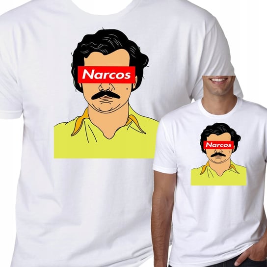 T-Shirt Koszulka Narcos Pablo Escobar M 0737 Inna marka
