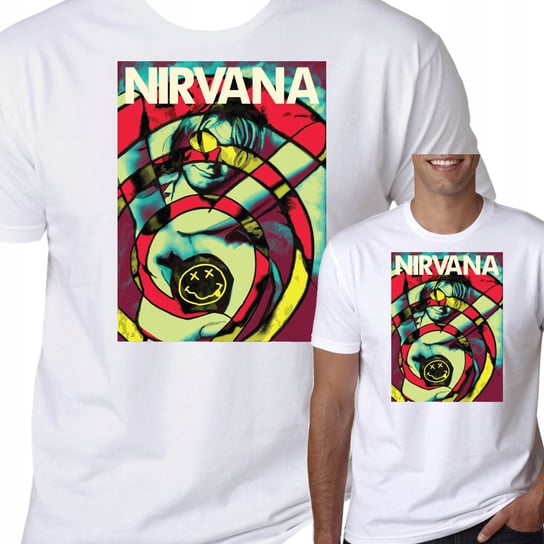 T-Shirt Koszulka Nirvana Kurt Cobain M 0848 Inna marka