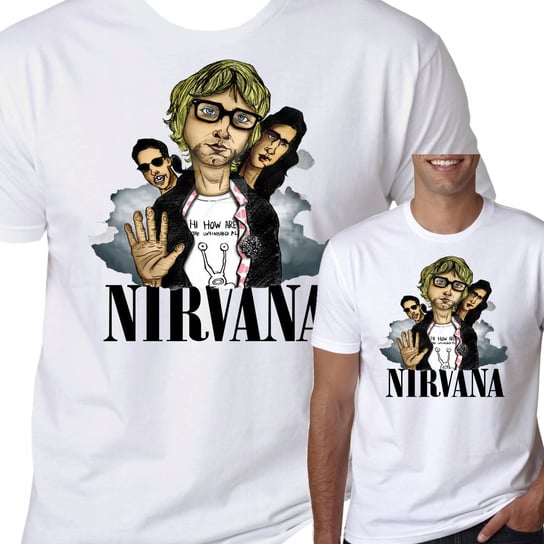 T-Shirt Koszulka Nirvana Kurt Cobain M 0853 Inna marka