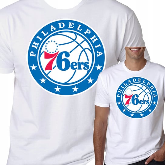 T-Shirt Koszulka Philadelphia 76Ers Nba Xl 0485 Inna marka