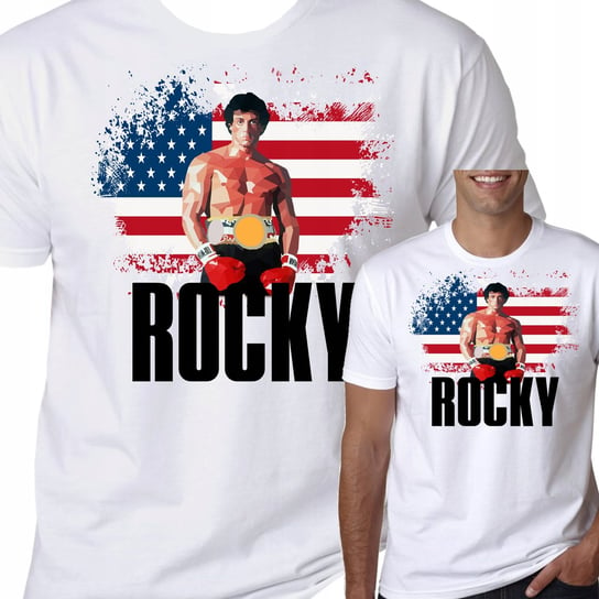 T-Shirt Koszulka Rocky Balboa Stallone Xxl 0548 Inna marka
