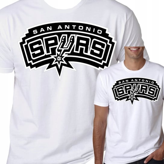 T-Shirt Koszulka San Antonio Spurs Prezent L 0489 Inna marka