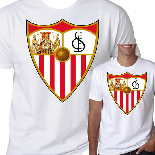 T-Shirt KOSZULKA SEVILLA FC PREZENT S 0231 Inna marka