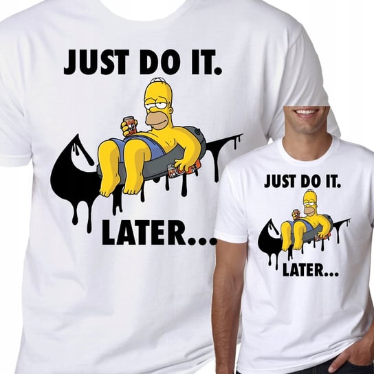 T-Shirt Koszulka Simpsons Homer Just Do It Xl 0792 Inna marka