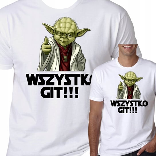 T-Shirt Koszulka Star Wars Yoda Prezent Xl 0641 Inna marka