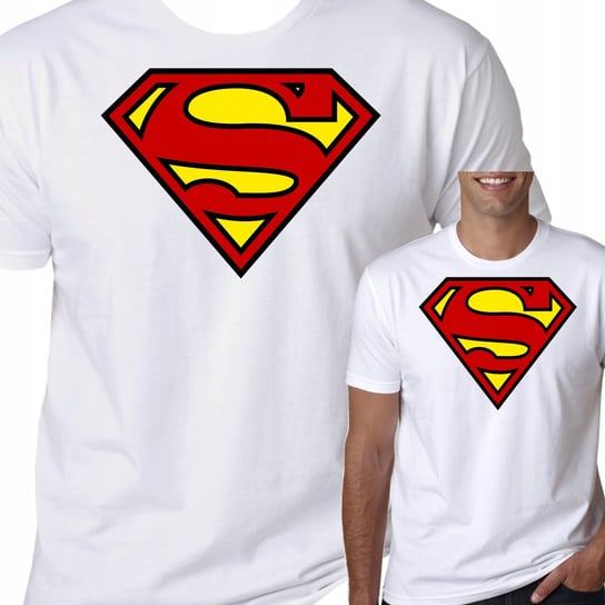 T-Shirt KOSZULKA SUPERMAN MARVEL PREZENT L 0664 Inna marka