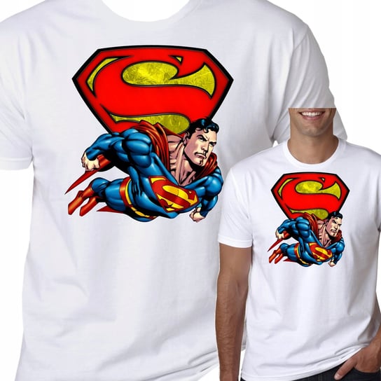 T-Shirt Koszulka Superman Marvel Prezent L 0665 Inna marka