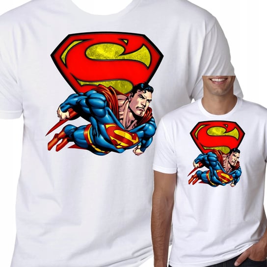 T-Shirt KOSZULKA SUPERMAN MARVEL PREZENT M 0665 Inna marka