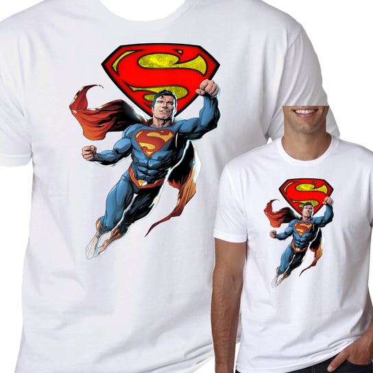T-Shirt Koszulka Superman Marvel Prezent Xl 0663 Inna marka