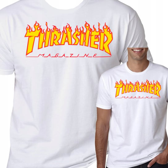 T-Shirt Koszulka Thrasher Magazine Logo L 0701 Inna marka