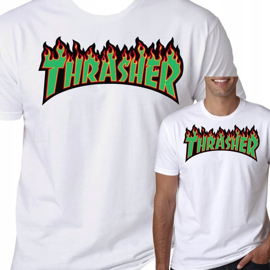 T-Shirt Koszulka Thrasher Magazine Logo S 0702 Inna marka