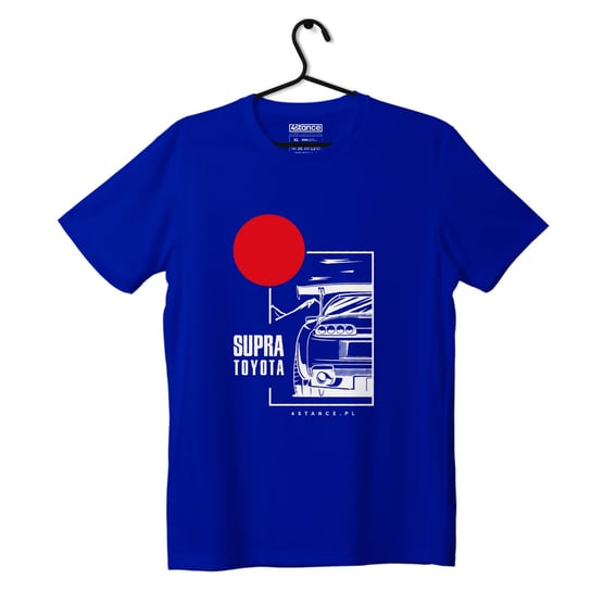 T-shirt koszulka Toyota Supra niebieska-3XL ProducentTymczasowy