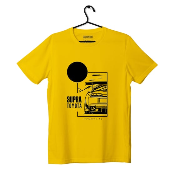 T-shirt koszulka Toyota Supra żółta-XXL ProducentTymczasowy