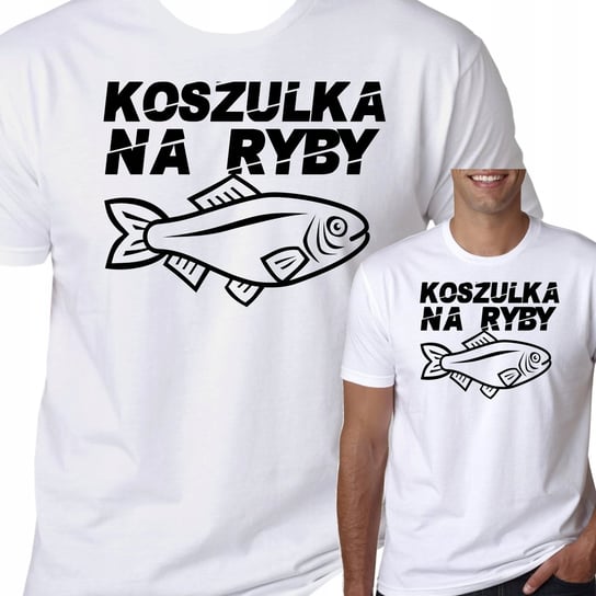 T-Shirt Koszulka Wędkarska Na Ryby Prezent L 1047 Inna marka