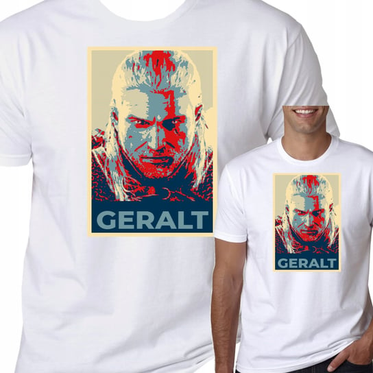 T-Shirt Koszulka Wiedźmin Witcher Geralt L 2022 Inna marka