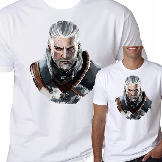 T-Shirt Koszulka Wiedźmin Witcher Geralt L 2024 Inna marka