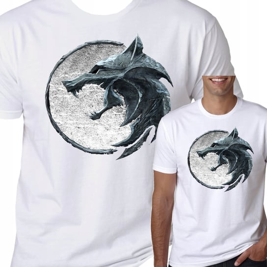 T-Shirt Koszulka Wiedźmin Witcher Prezent L 2025 Inna marka