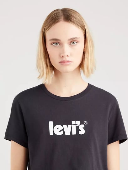 T-Shirt Levi'S The Perfect Tee Poster Logo T2 Caviar 17369-1756 M Levi's