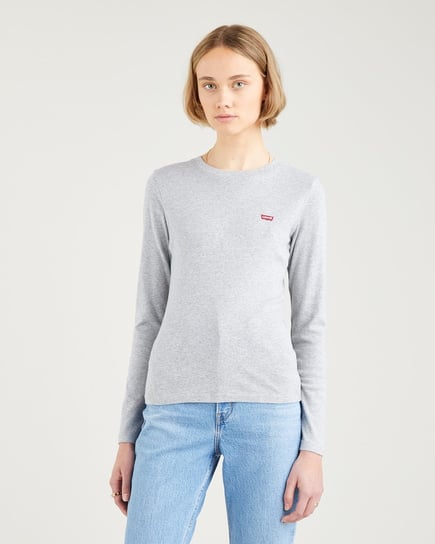 T-Shirt Levi'S Women'S Long-Sleeve Baby T-Shirt Caviar 69555-0027 Xs Levi's