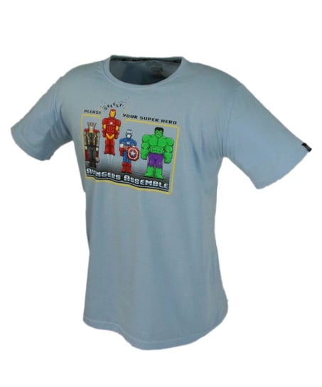 T-shirt, Marvel, Avengers: Assembly Vintage Game, M Cenega