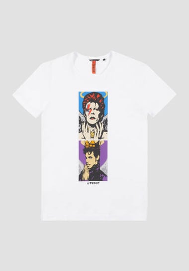 T-Shirt Męski Antony Morato Slim Fit Biały - Xl Antony Morato