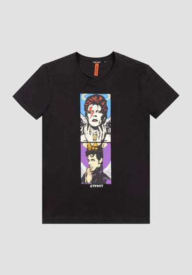 T-Shirt Męski Antony Morato Slim Fit Czarny - L Antony Morato