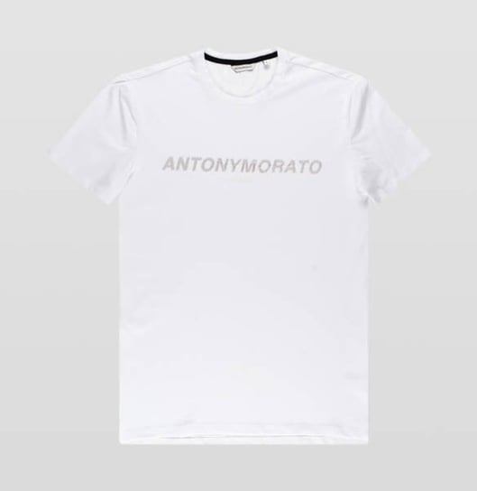 T-Shirt Męski Antony Morato Super Slim Fit White - L Antony Morato