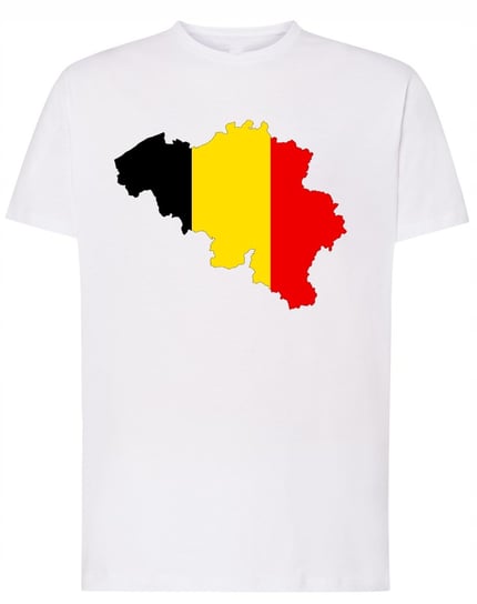 T-Shirt męski Belgia Flaga Państwa r.4XL Inna marka