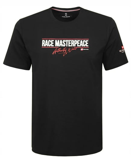T-SHIRT Męski DAL Koszulka z Nadrukiem CZARNA Gruba Bawełna L Pako Jeans Pako Jeans