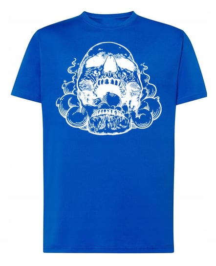 T-Shirt męski fajny nadruk Czaszka Skull r.5XL Inna marka