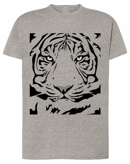 T-Shirt męski fajny nadruk Tygrys Rozm.XS Inna marka