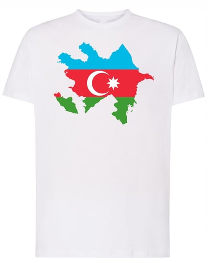 T-Shirt męski Flaga Azerbejdżan r.M Inna marka